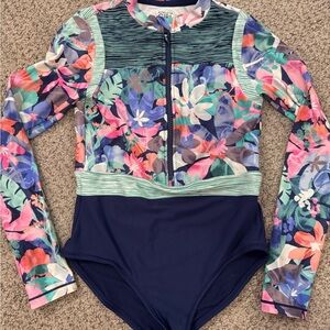 Athleta Kids Floral One-piece Swimsuit